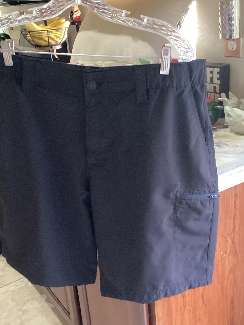 ZeroXposur Men's Navy Blue Cargo Shorts